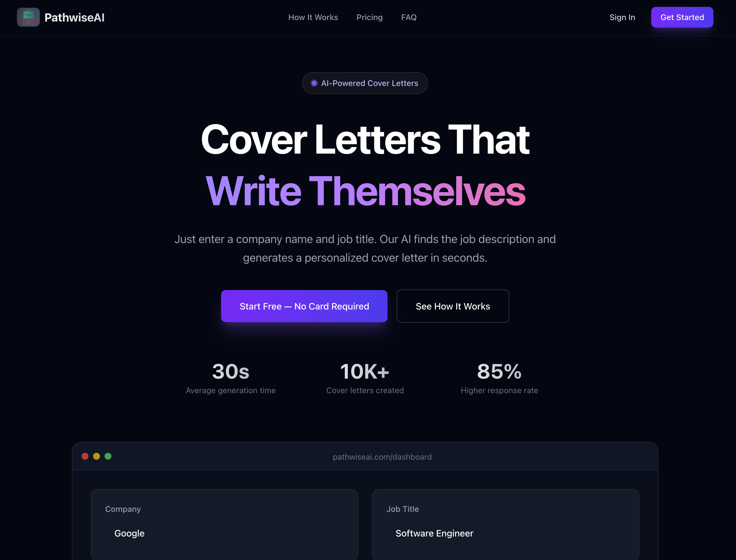Pathwiseai - Screenshot 3 showing product features and functionality