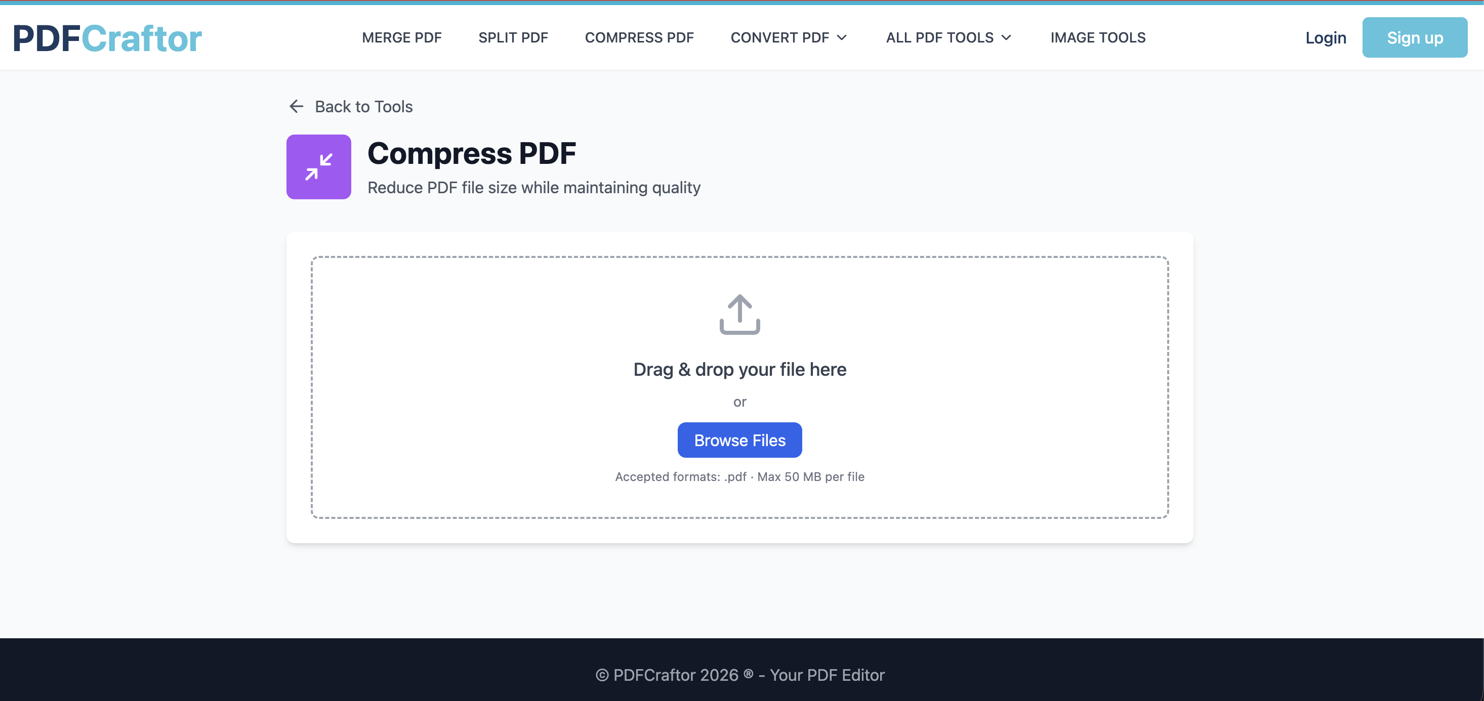 Free PDF Tools Online gallery image