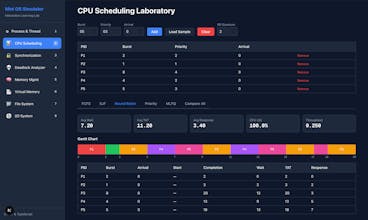Mini OS Simulator gallery image