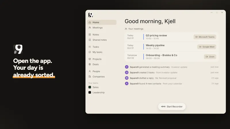 Square9 screenshot 2