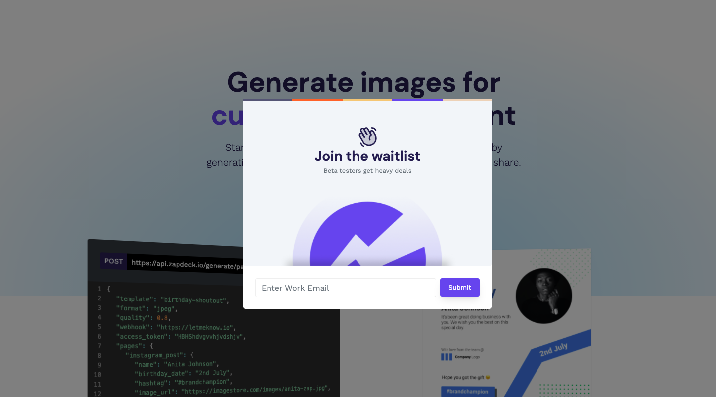 Zapdeck gallery image