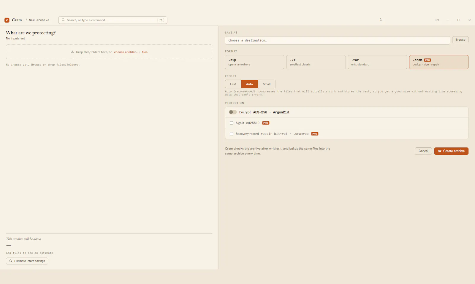 Cram screenshot 3