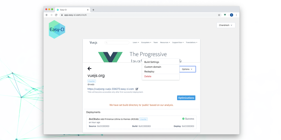 Easy-CI gallery image