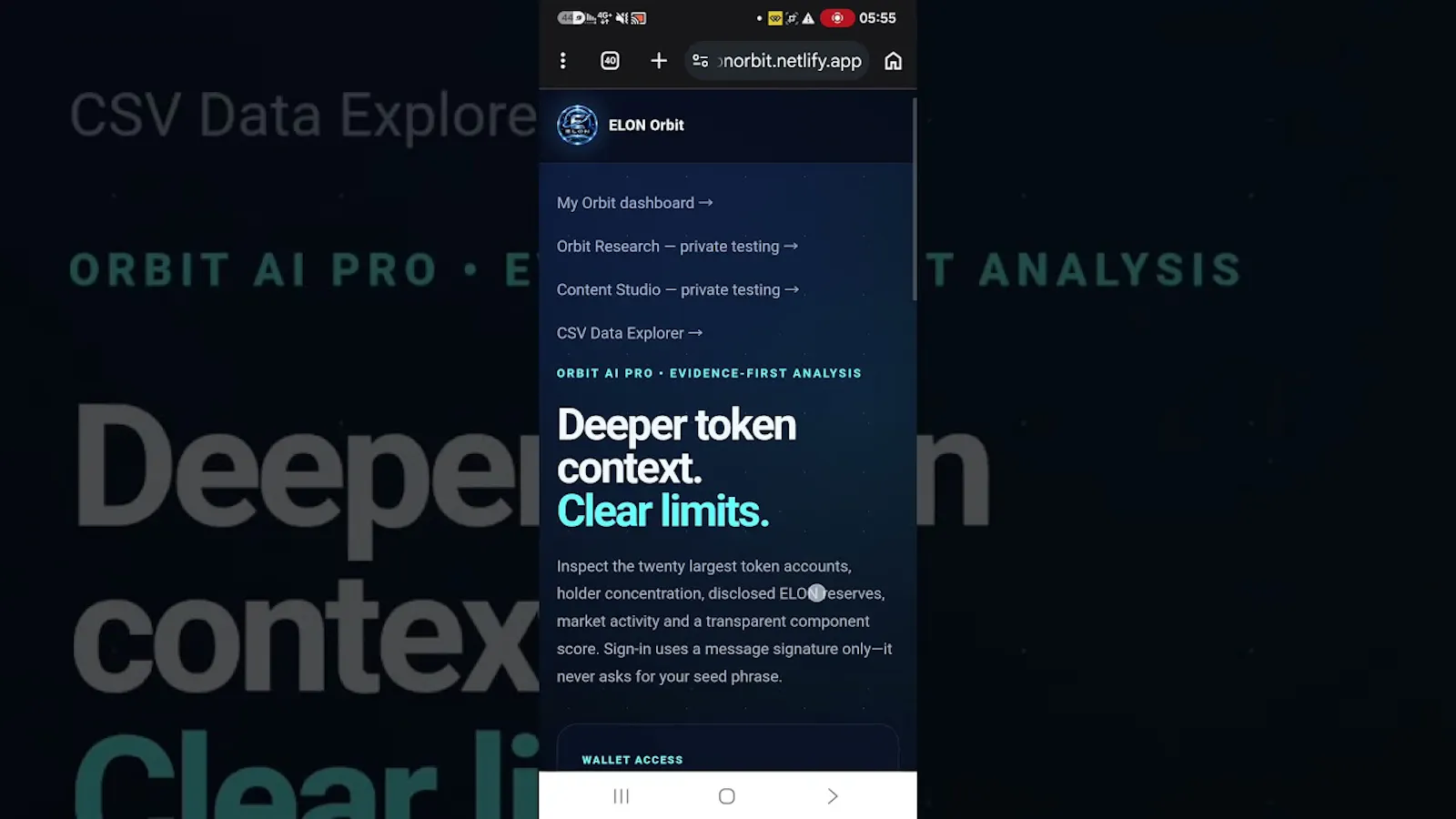 Orbit AI Hub by ELON Orbit screenshot 1 (video preview)