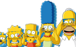 Simpsons Cardboard media 1