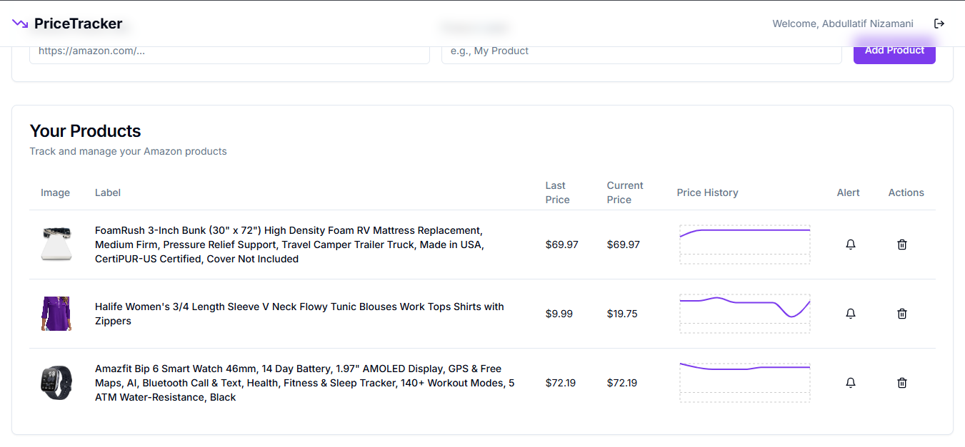 Amazon Price Tracker gallery image