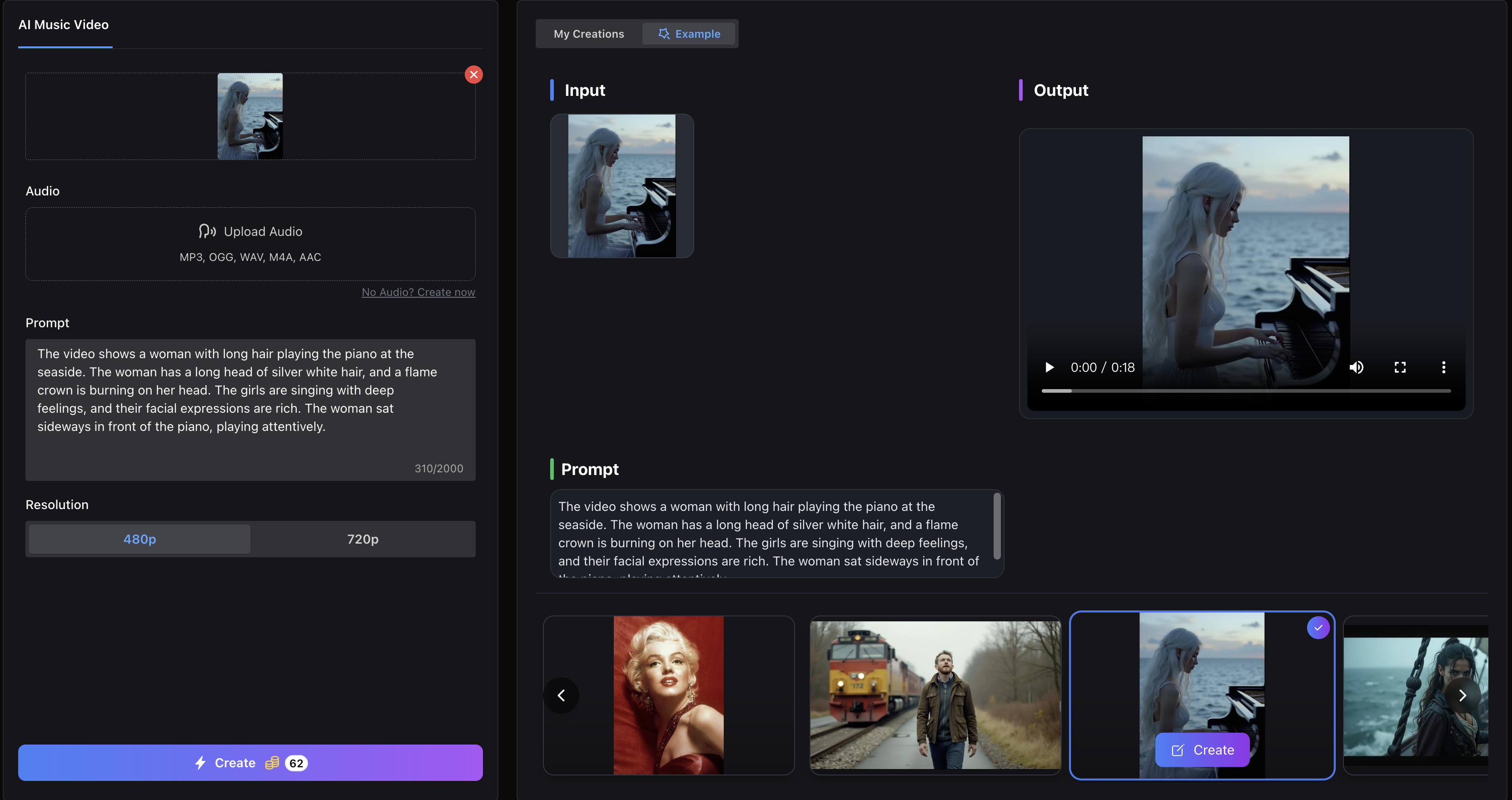 Média Fabricant de vidéoclips AI - Des clips animés avec LIP Sync |ouvrage 3