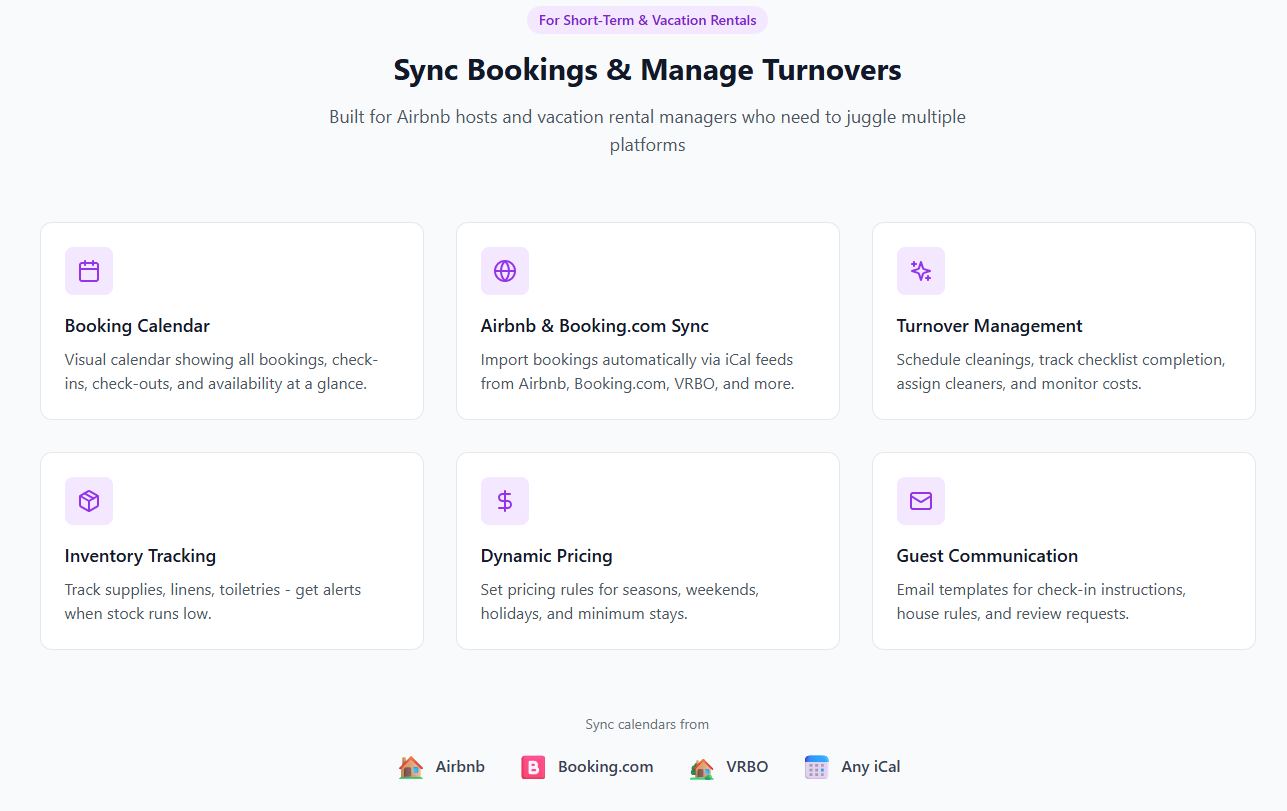 Rentember - Screenshot 2 showing product features and functionality