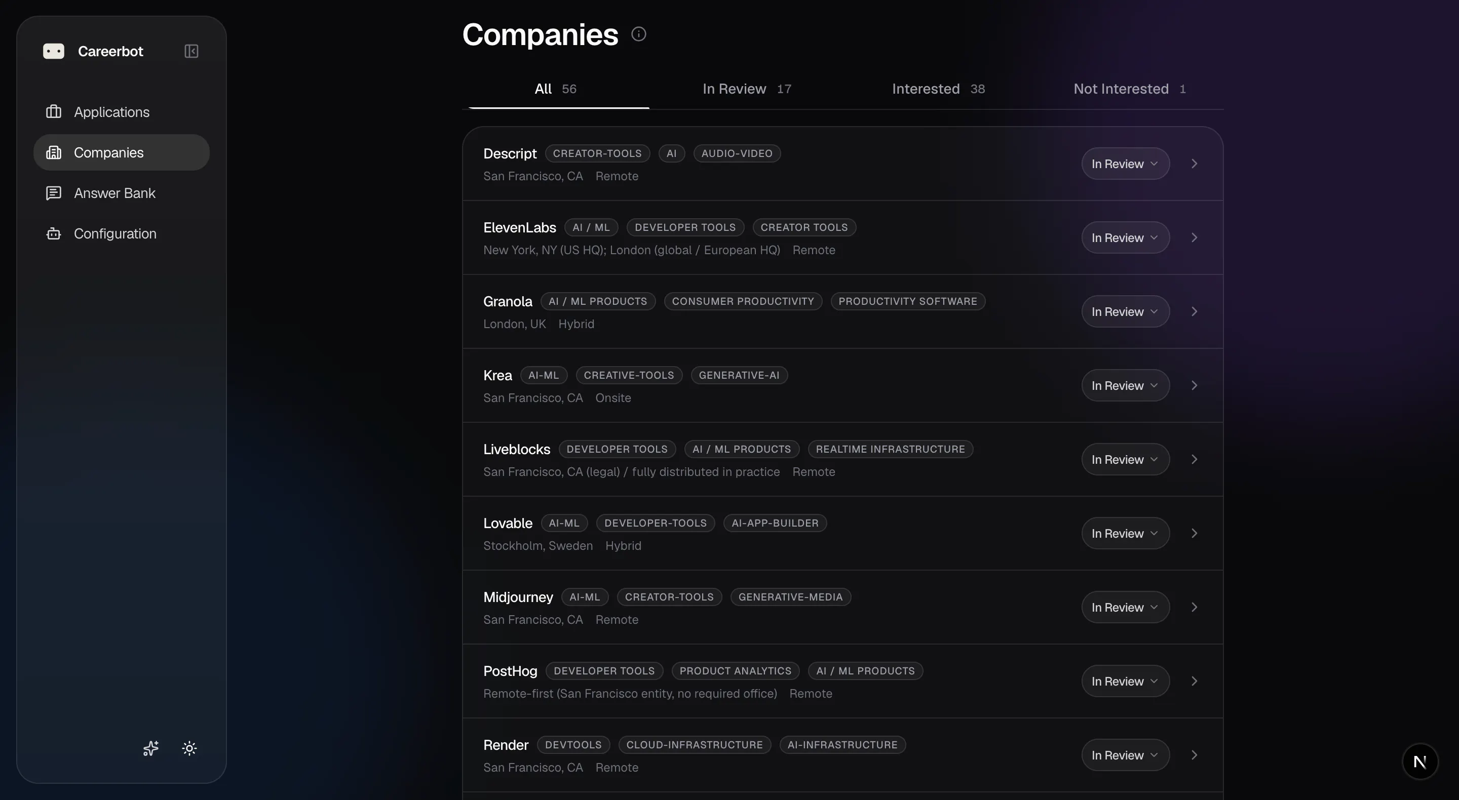 Careerbot gallery image