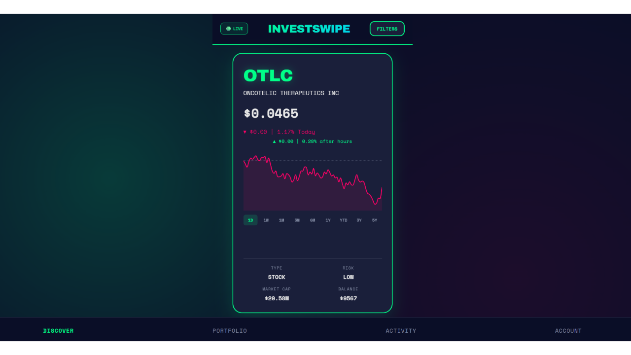 InvestSwipe gallery image