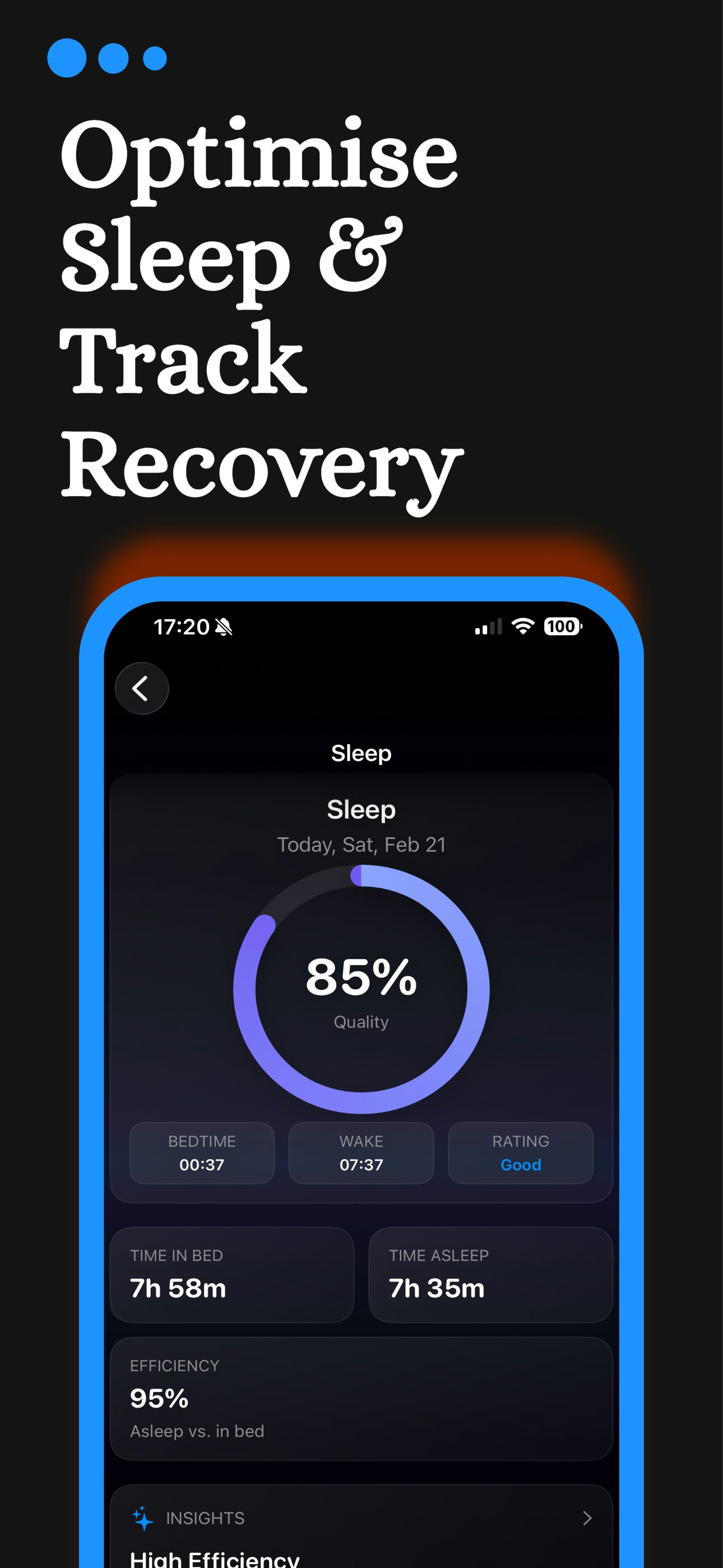 Calibrate - Health & Recovery - Screenshot 4 showing product features and functionality