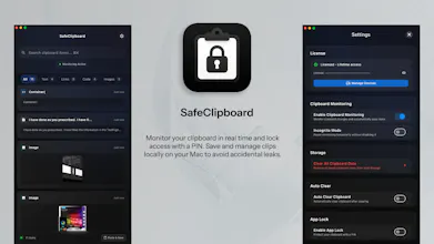 SafeClipboard Secure Clipboard for macOS gallery image