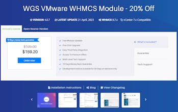 VMware WHMCS Module gallery image