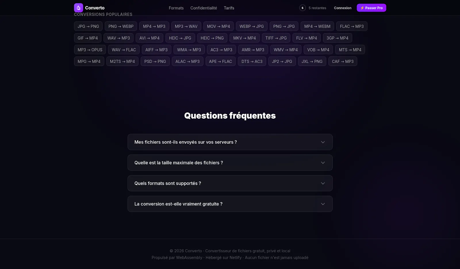 Converto screenshot 4