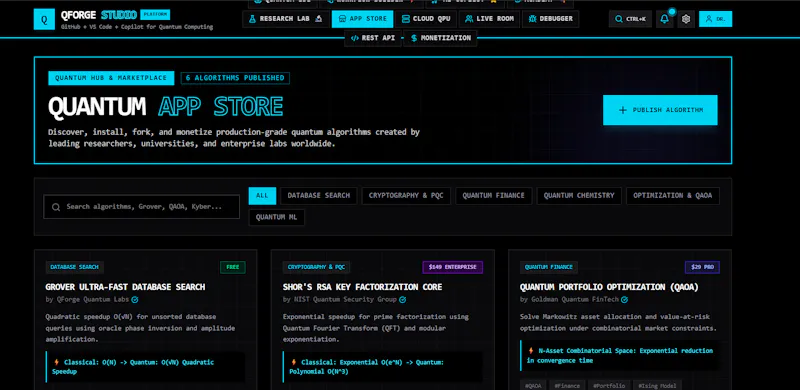 QFORGE Studio screenshot 6