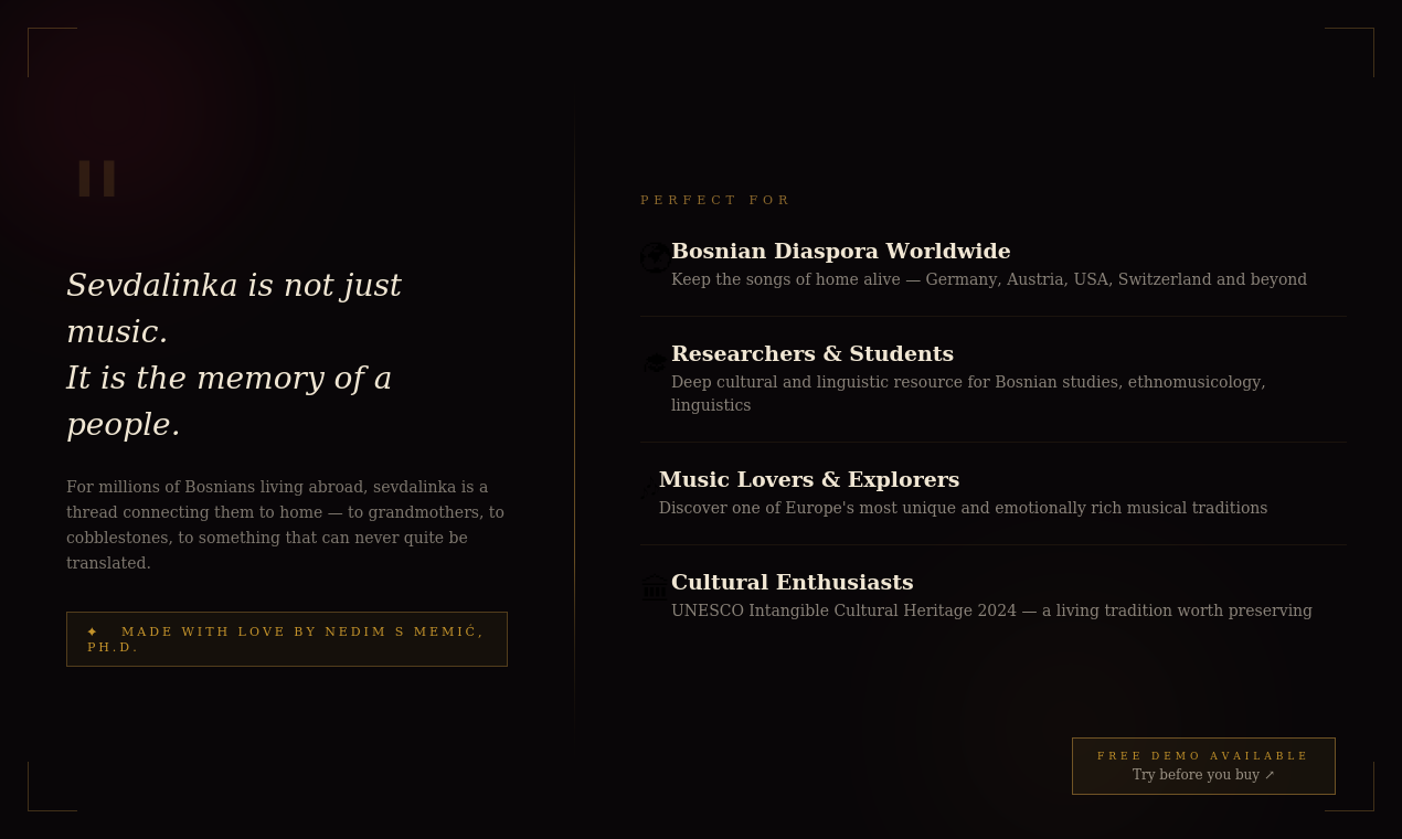 SEVDAH — Sevdalinka Encyclopedia gallery image