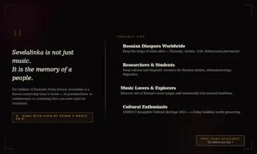 SEVDAH — Sevdalinka Encyclopedia gallery image