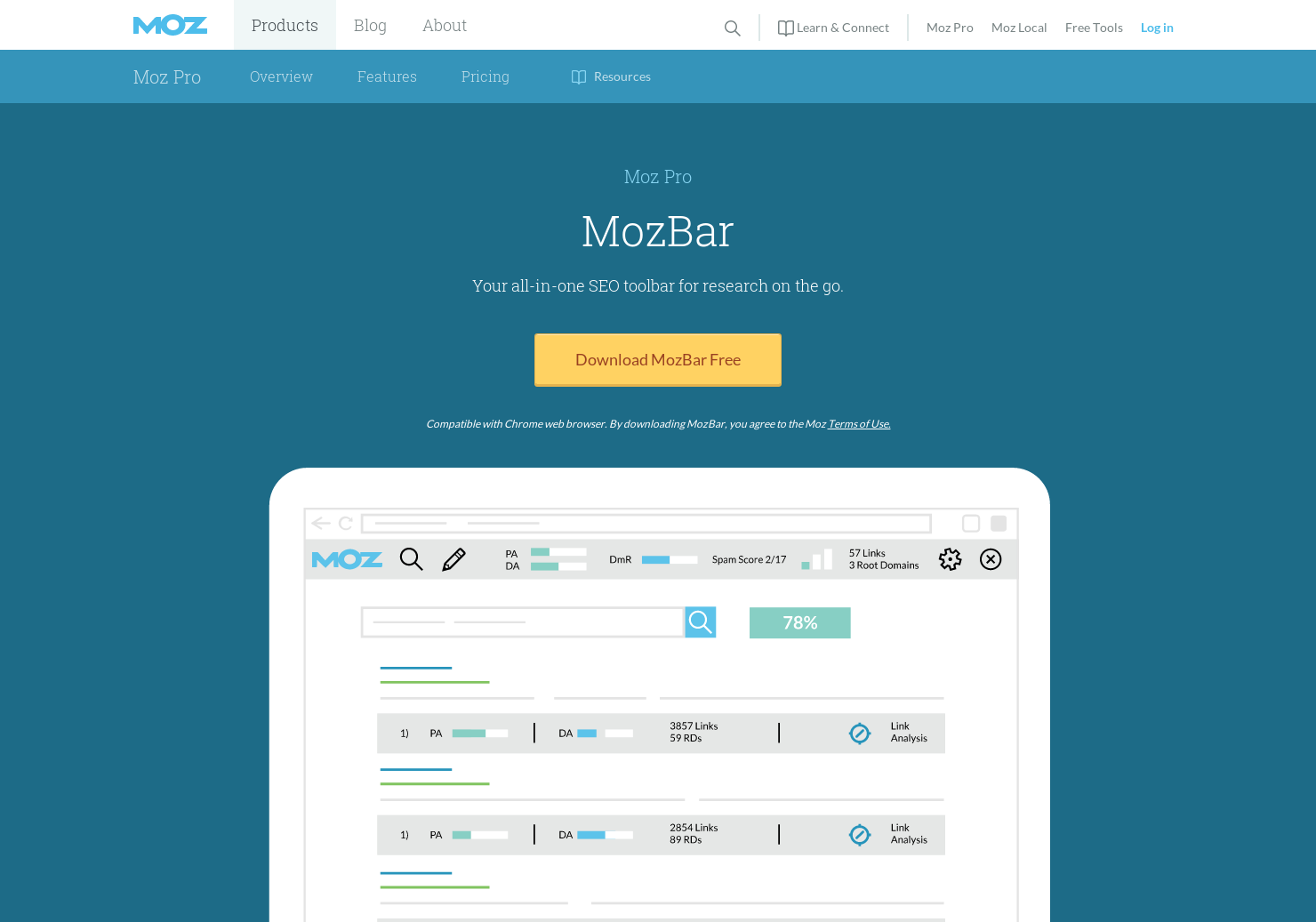 MozBar 3.0