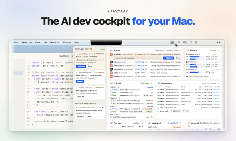 FavTray screenshot 5