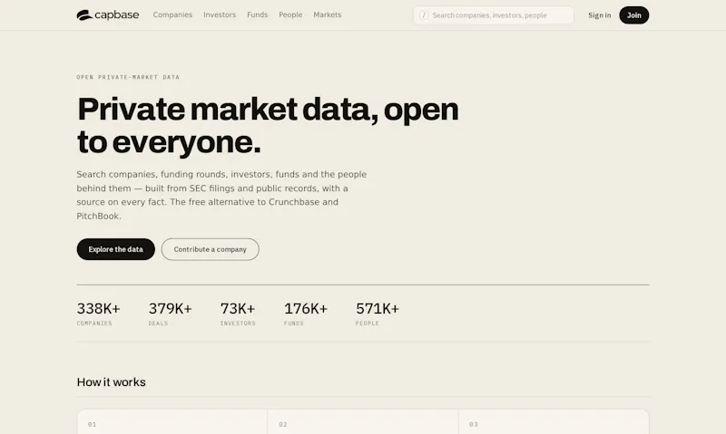 Capbase screenshot 1