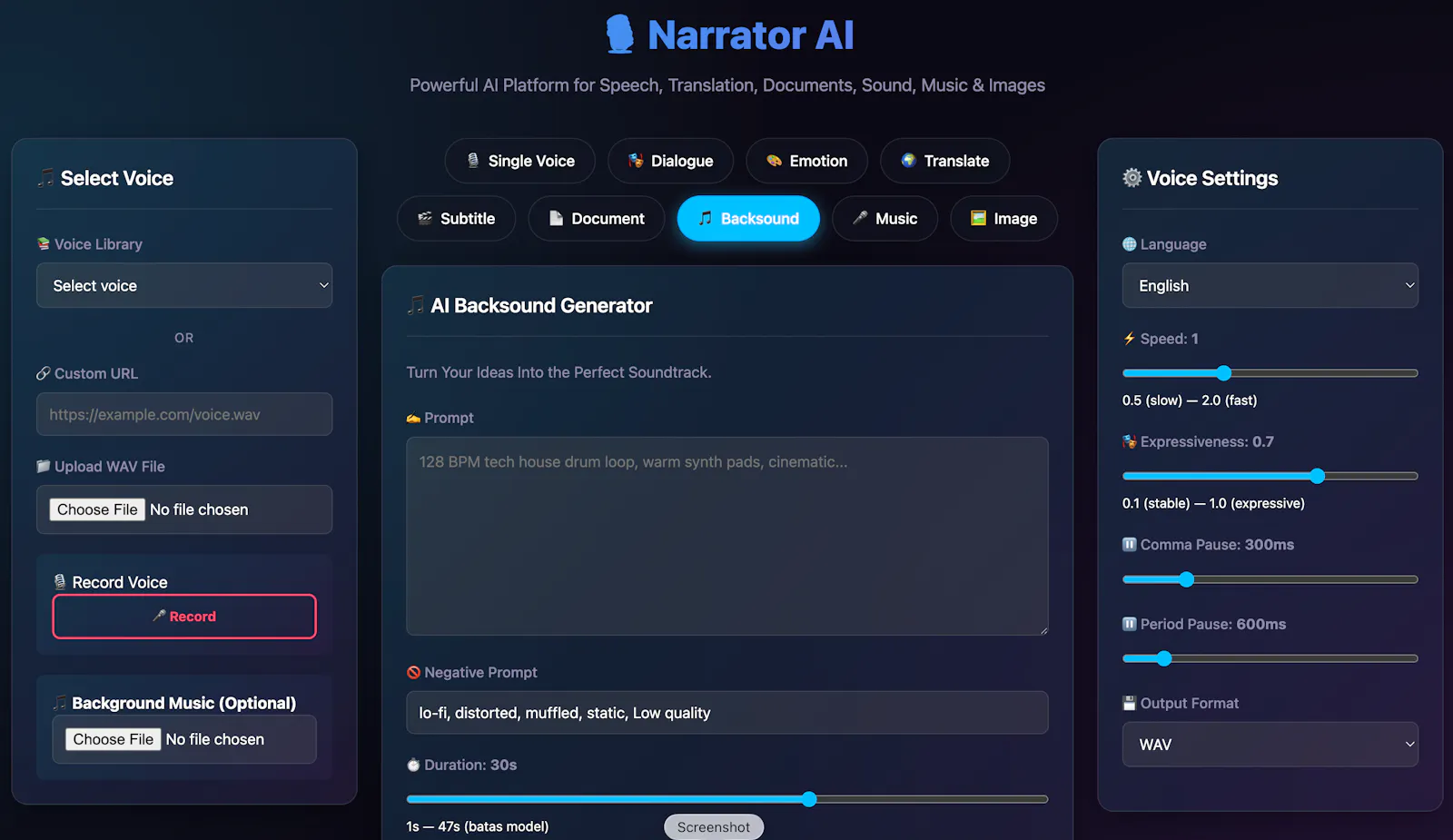 Narator AI screenshot 5