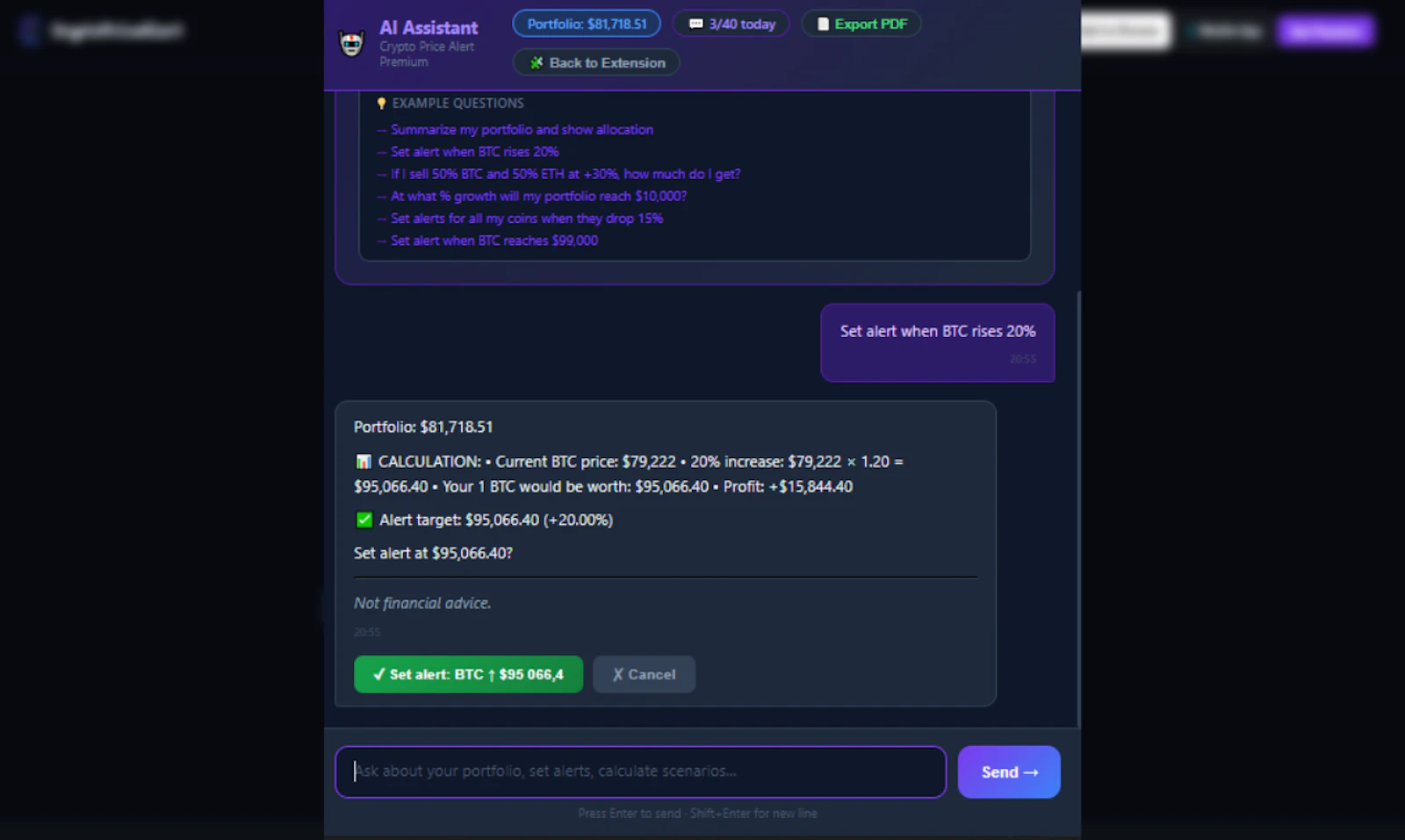 Crypto Price Alert screenshot 8
