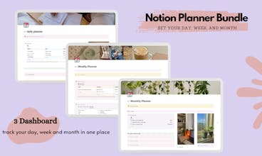Notion Planner Bundle gallery image