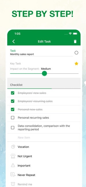 improve My Life: Tasks&Eisenhower Matrix gallery image