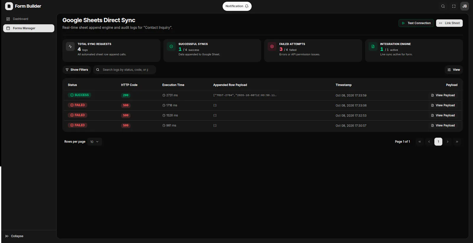 FormBuilder screenshot 5