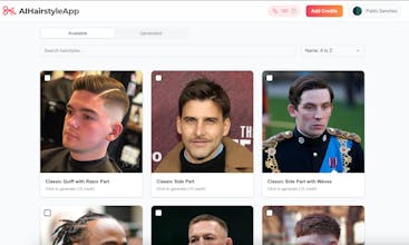 AI HairstyleApp gallery image