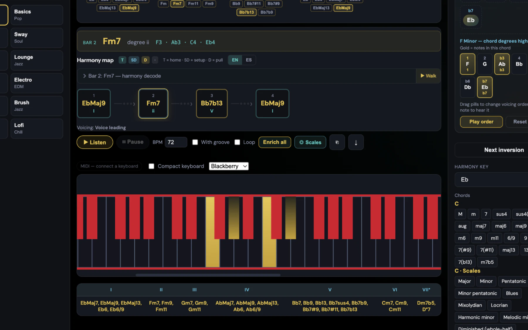 Coffee Piano screenshot 2