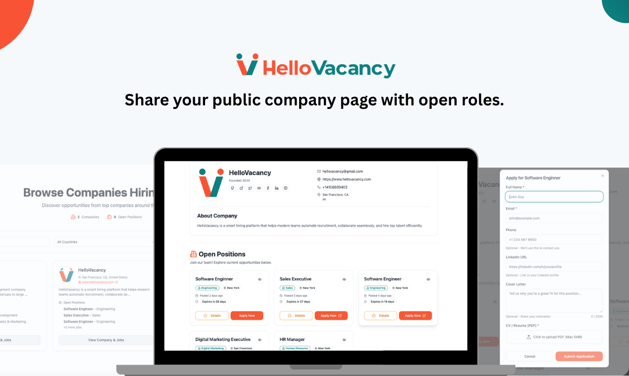 HelloVacancy - Screenshot 4 preview