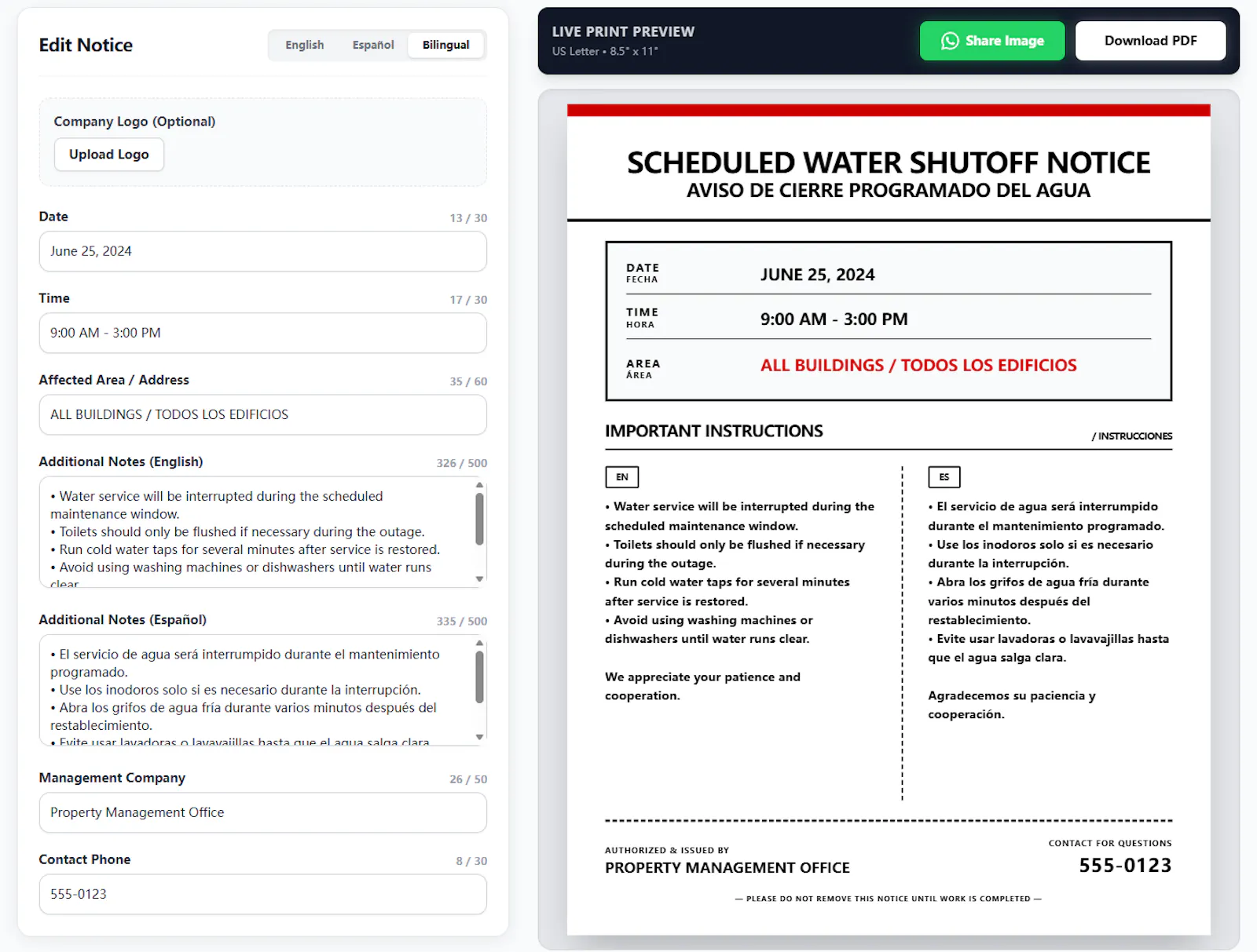 NoticeMint screenshot 1