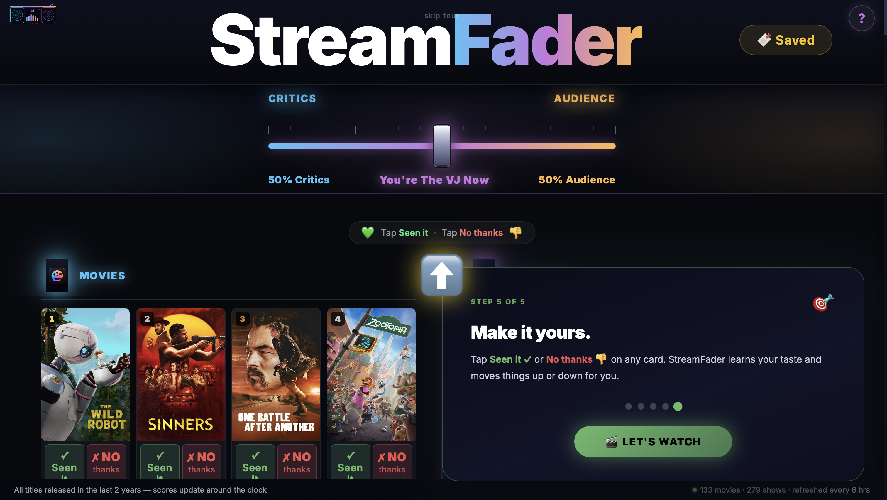 StreamFader-Movies/Series picked by YOU! gallery image