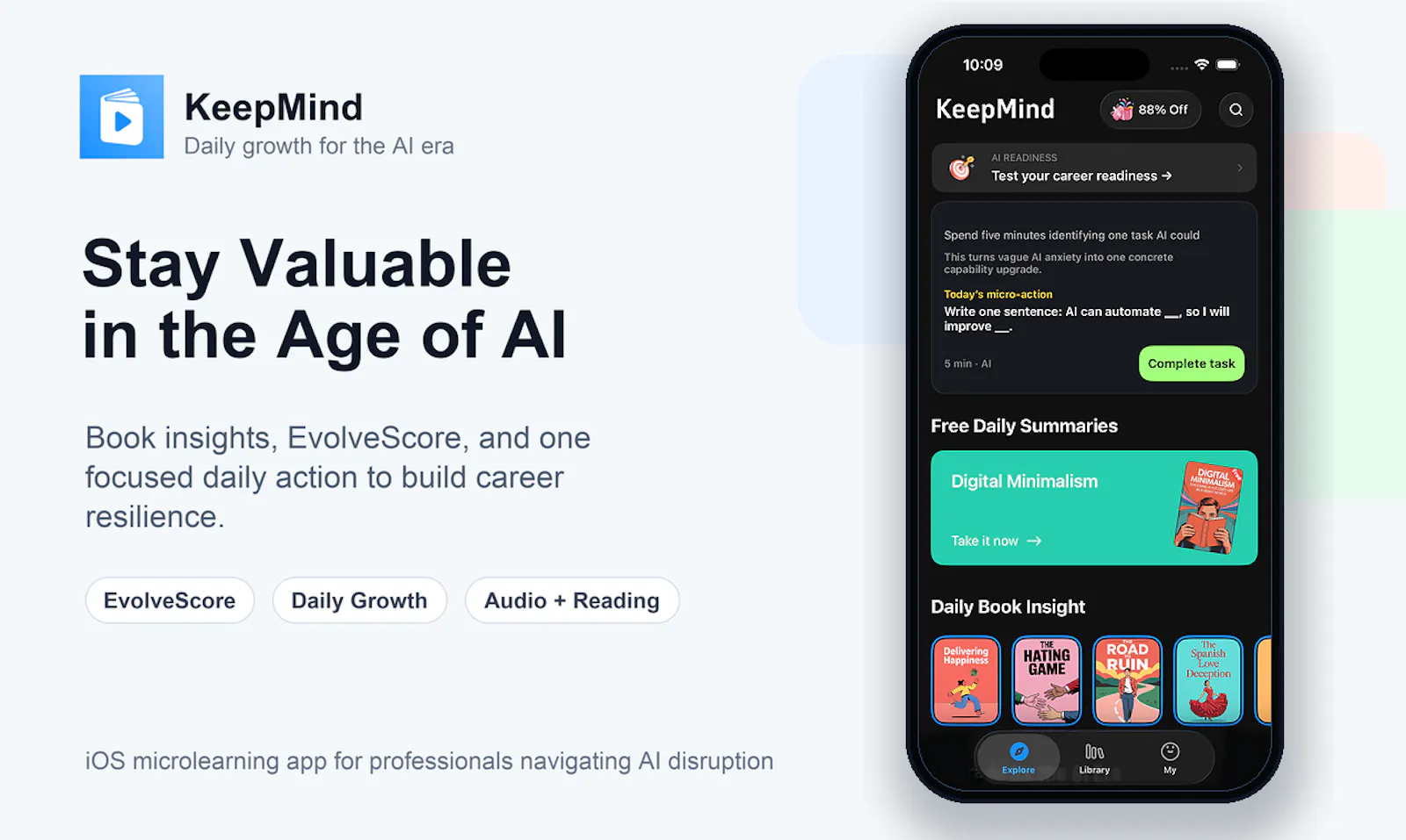 KeepMind screenshot 1