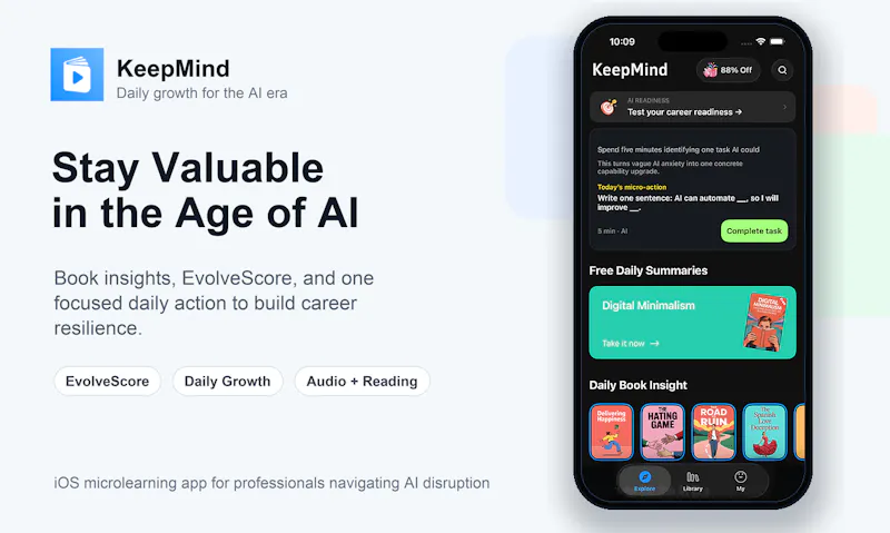 KeepMind screenshot 1