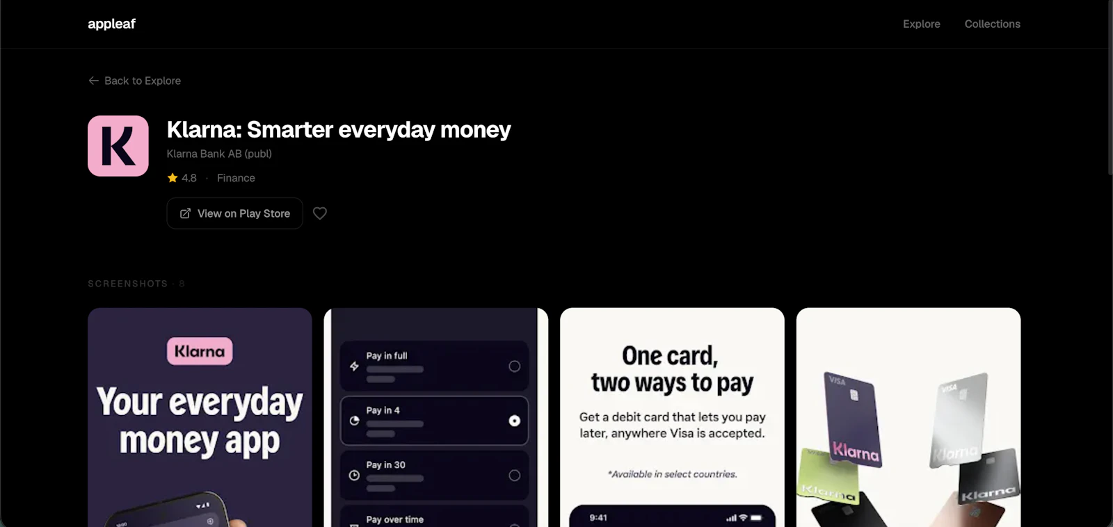 Appleaf screenshot 4