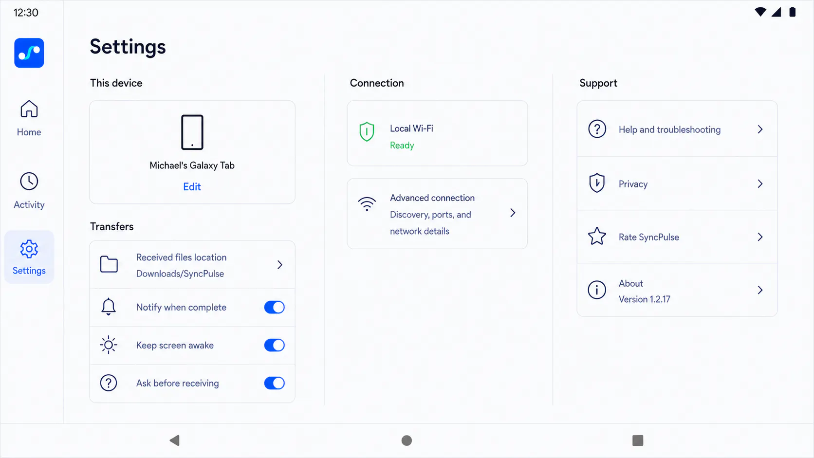 SyncPulse – File Transfer gallery image