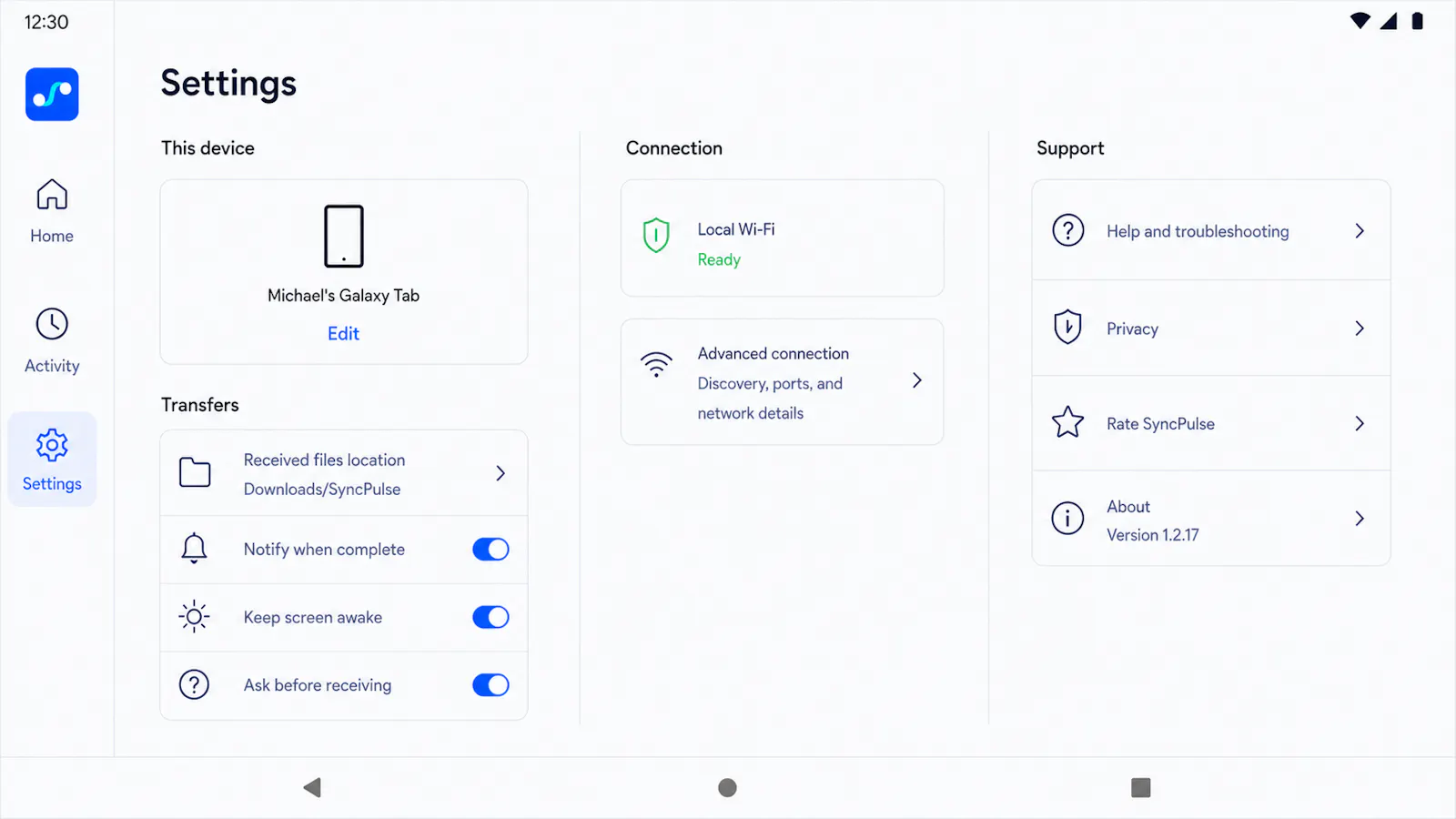 SyncPulse – File Transfer screenshot 9