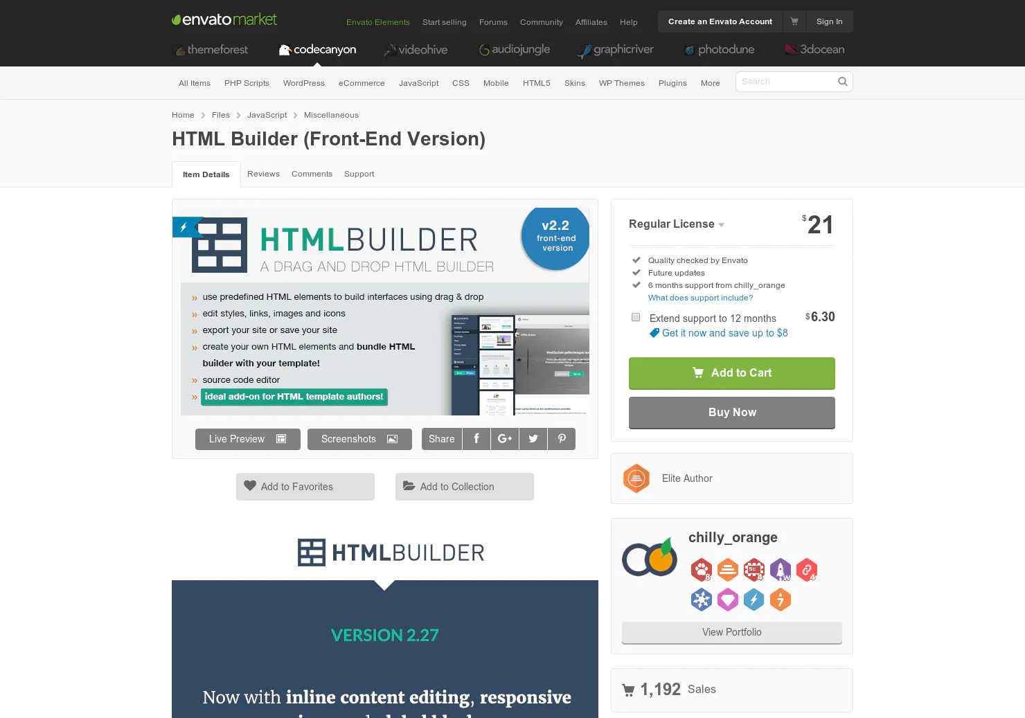 HTML Builder