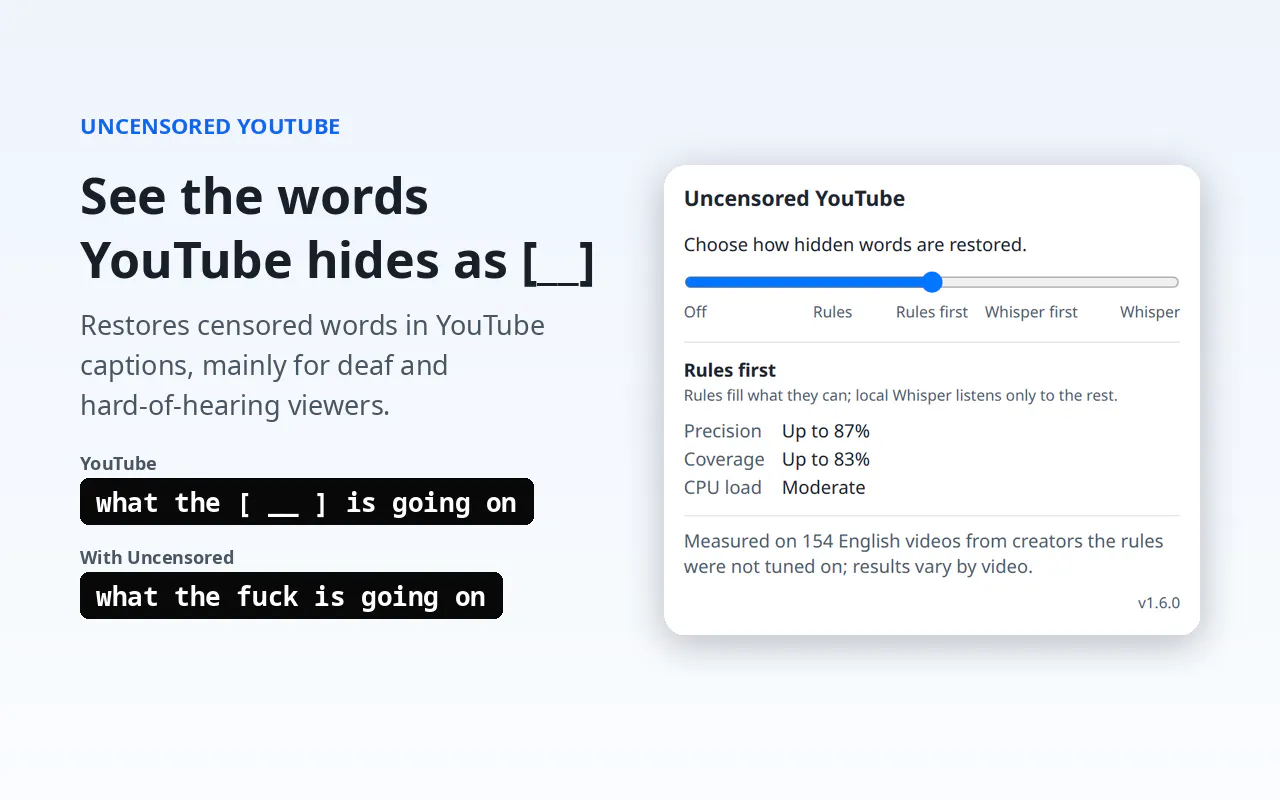Uncensored Youtube gallery image