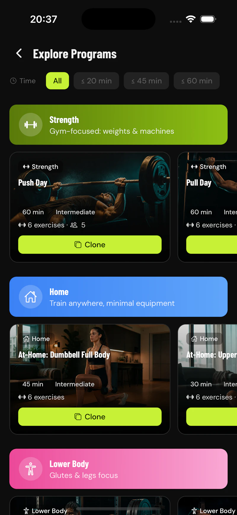 GainLogger — Free Workout Tracker screenshot 10