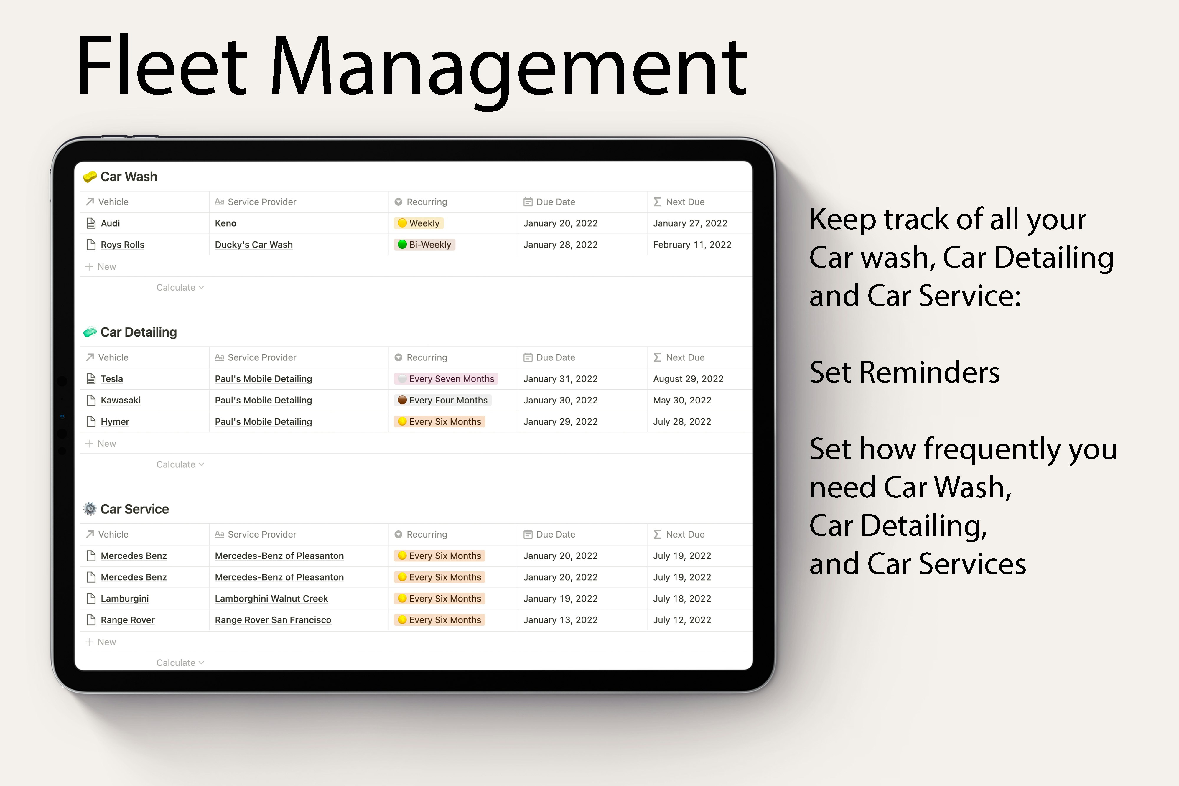 Fleet Management  gallery image