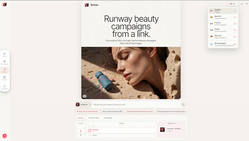 Lomar.ai AppStore Launch  screenshot 1
