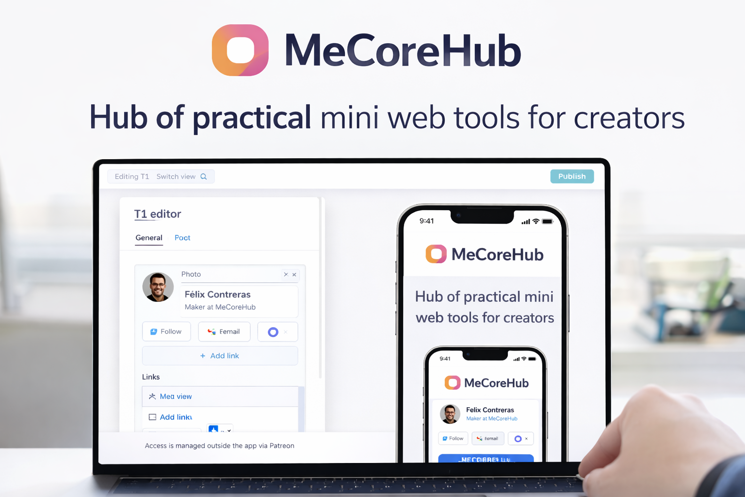 MeCoreHub gallery image