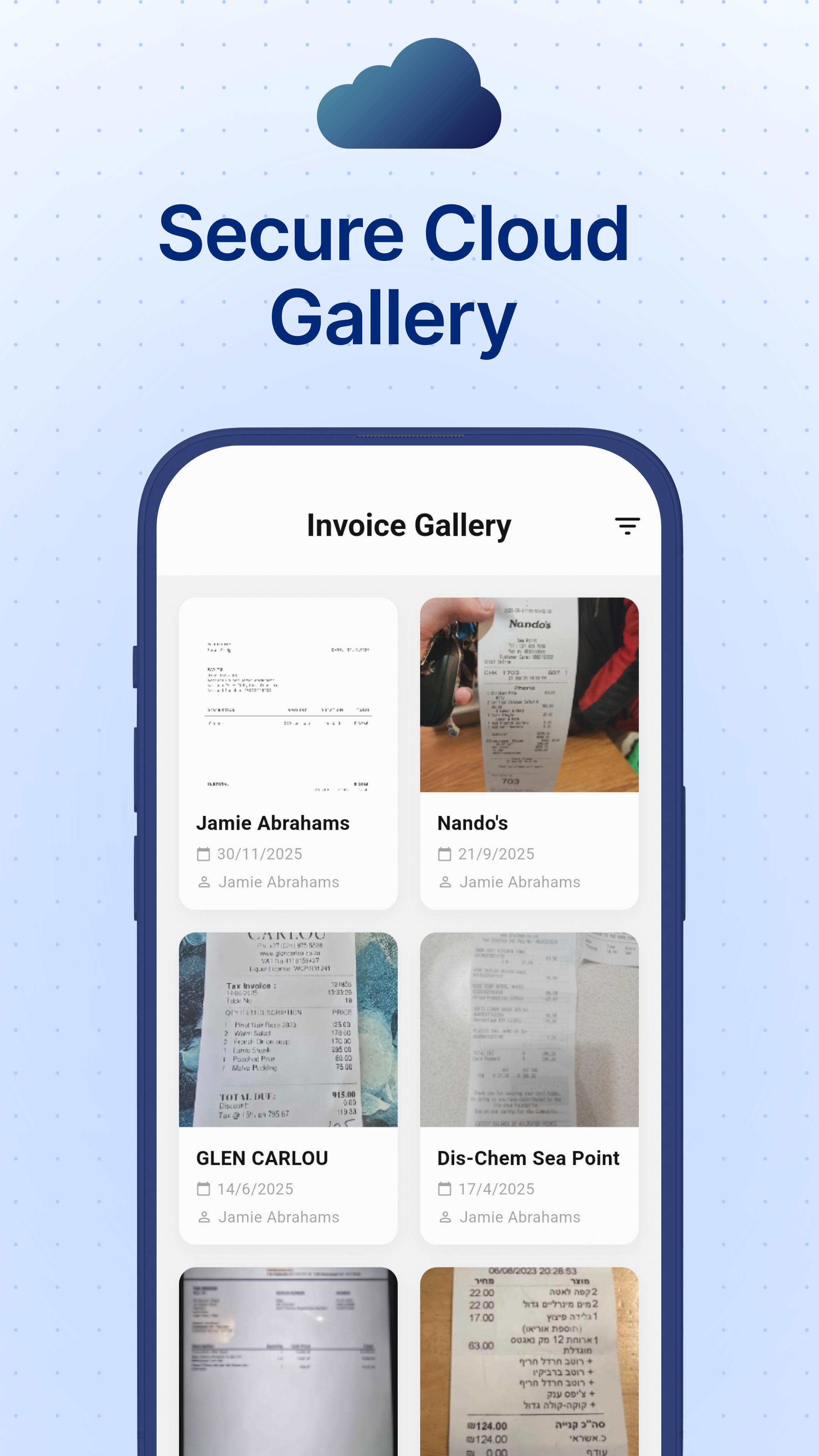 Slip-Scan: AI Financial Tracker gallery image
