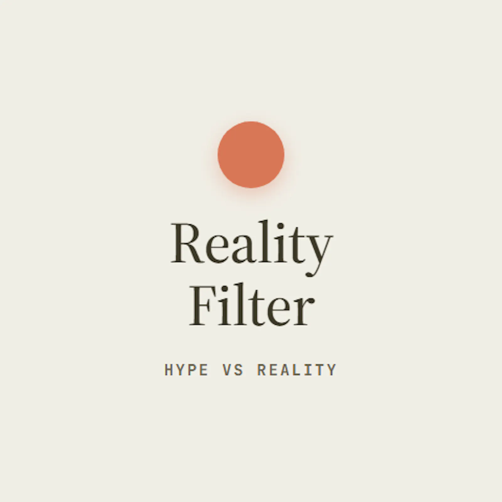 Reality Filter screenshot 1