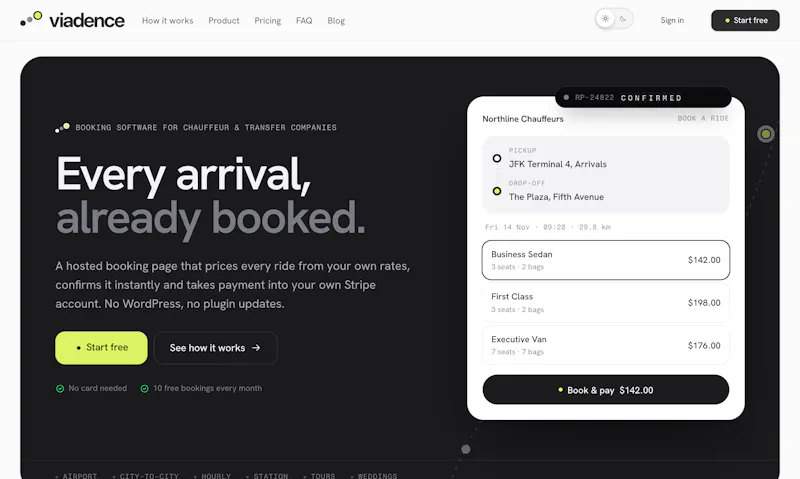 Viadence screenshot 1