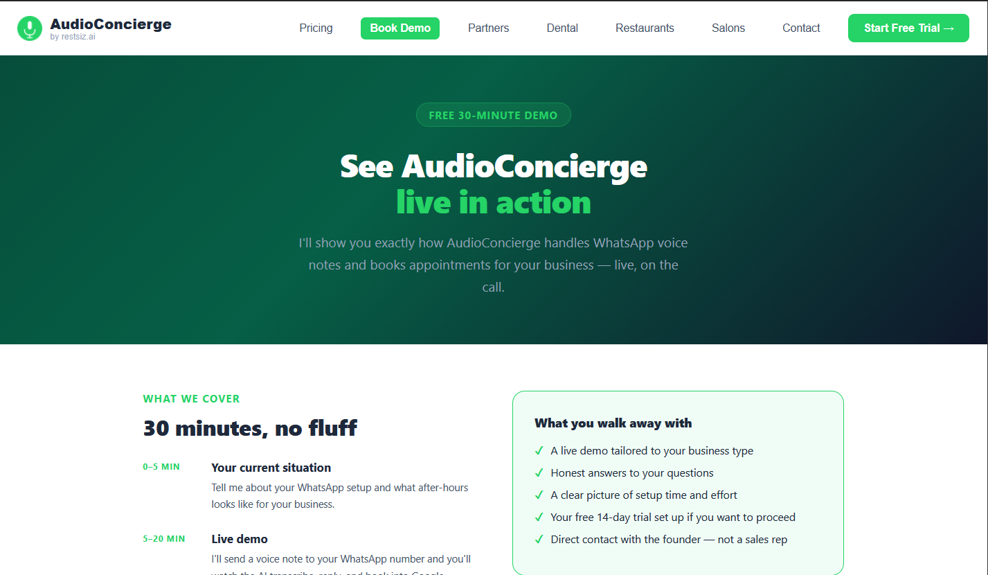 AudioConcierge.ai gallery image