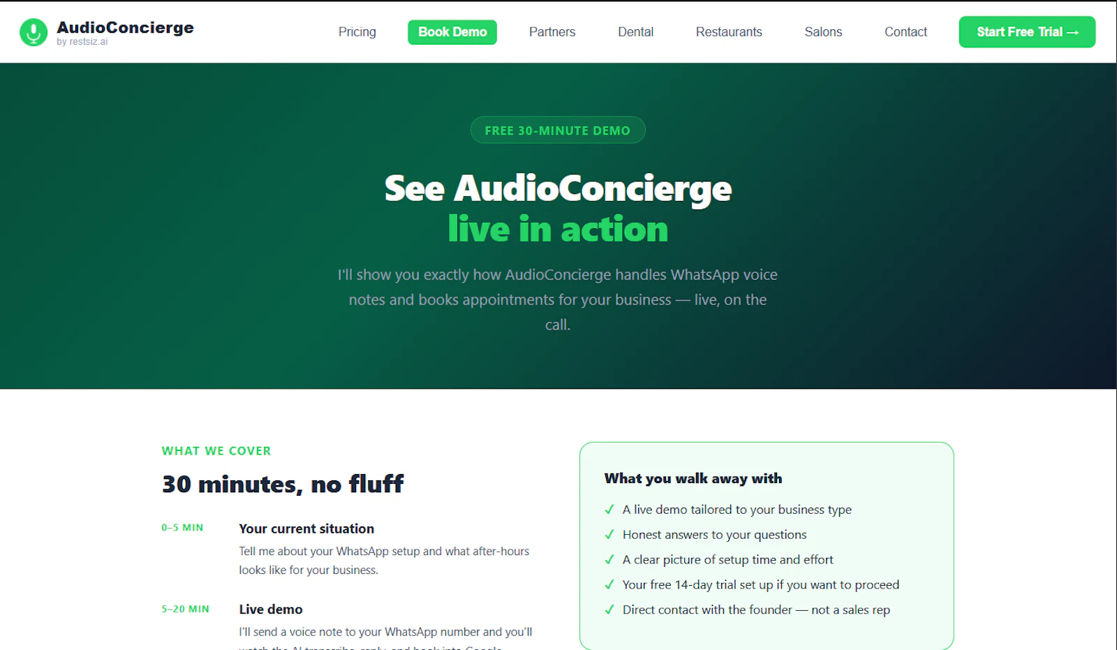 AudioConcierge.ai screenshot 6